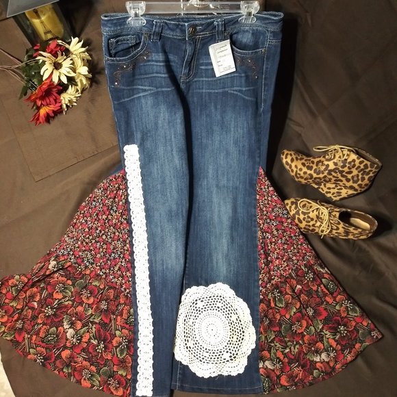 jeaniemade Denim - 366 jeaniemade Size 10 Reba Bell-Bottoms